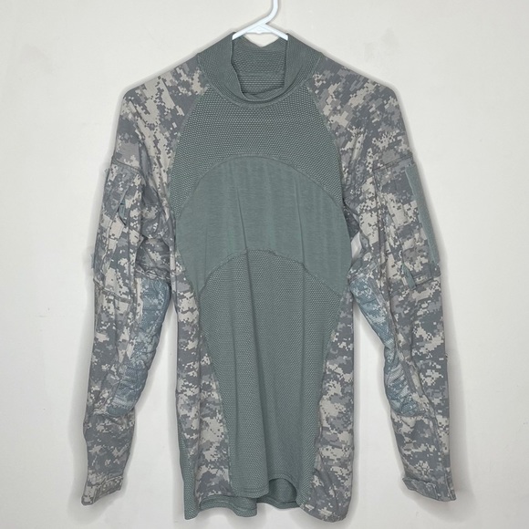 MASSIF Army Combat Training Long Sleeve Shirt Camo Men’s Medium - Picture 1 of 4